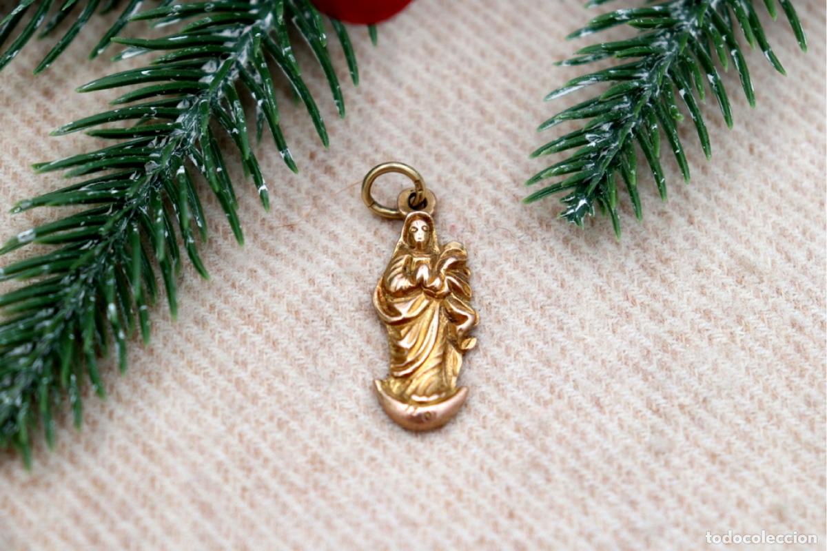Joaillerie: Colgante de Oro - Nuestra Se&ntilde;ora de la Inmaculada Concepci&oacute;n