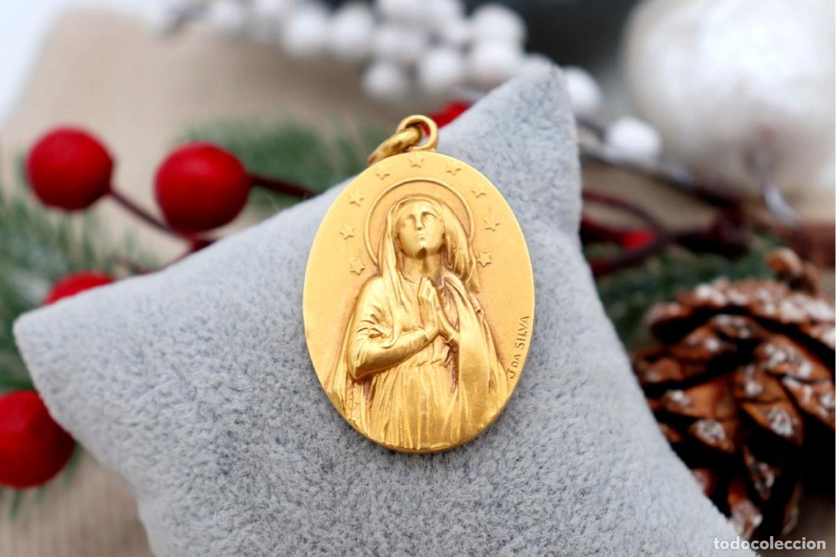 Joaillerie: Colgante de Oro 19,2K - Nuestra Se&ntilde;ora de la Inmaculada Concepci&oacute;n