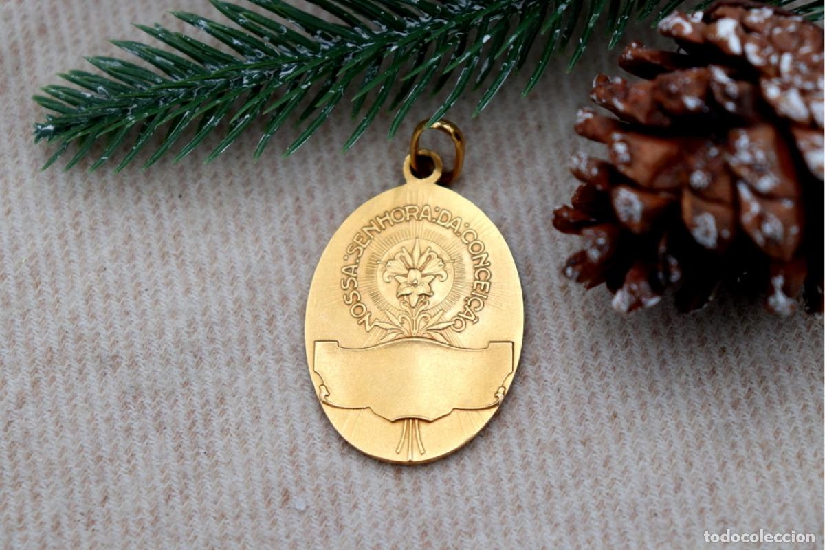 Joaillerie: Colgante de Oro 19,2K - Nuestra Se&ntilde;ora de la Inmaculada Concepci&oacute;n