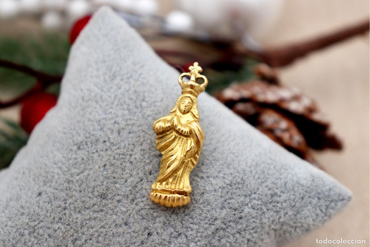 Jewelry: Colgante de Oro 19,2K - Nuestra Se&ntilde;ora de la Inmaculada Concepci&oacute;n