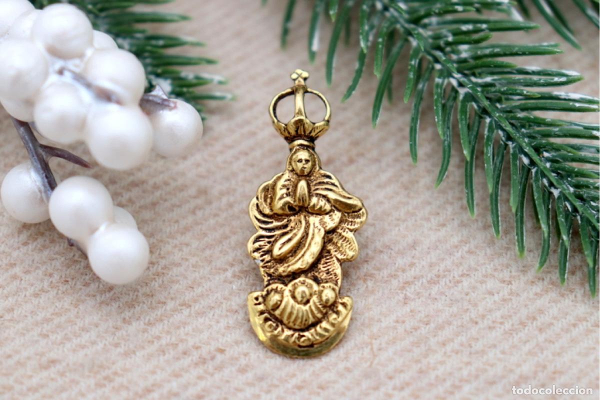 Jewelry: Colgante de Oro 19,2K - Nuestra Se&ntilde;ora de la Inmaculada Concepci&oacute;n