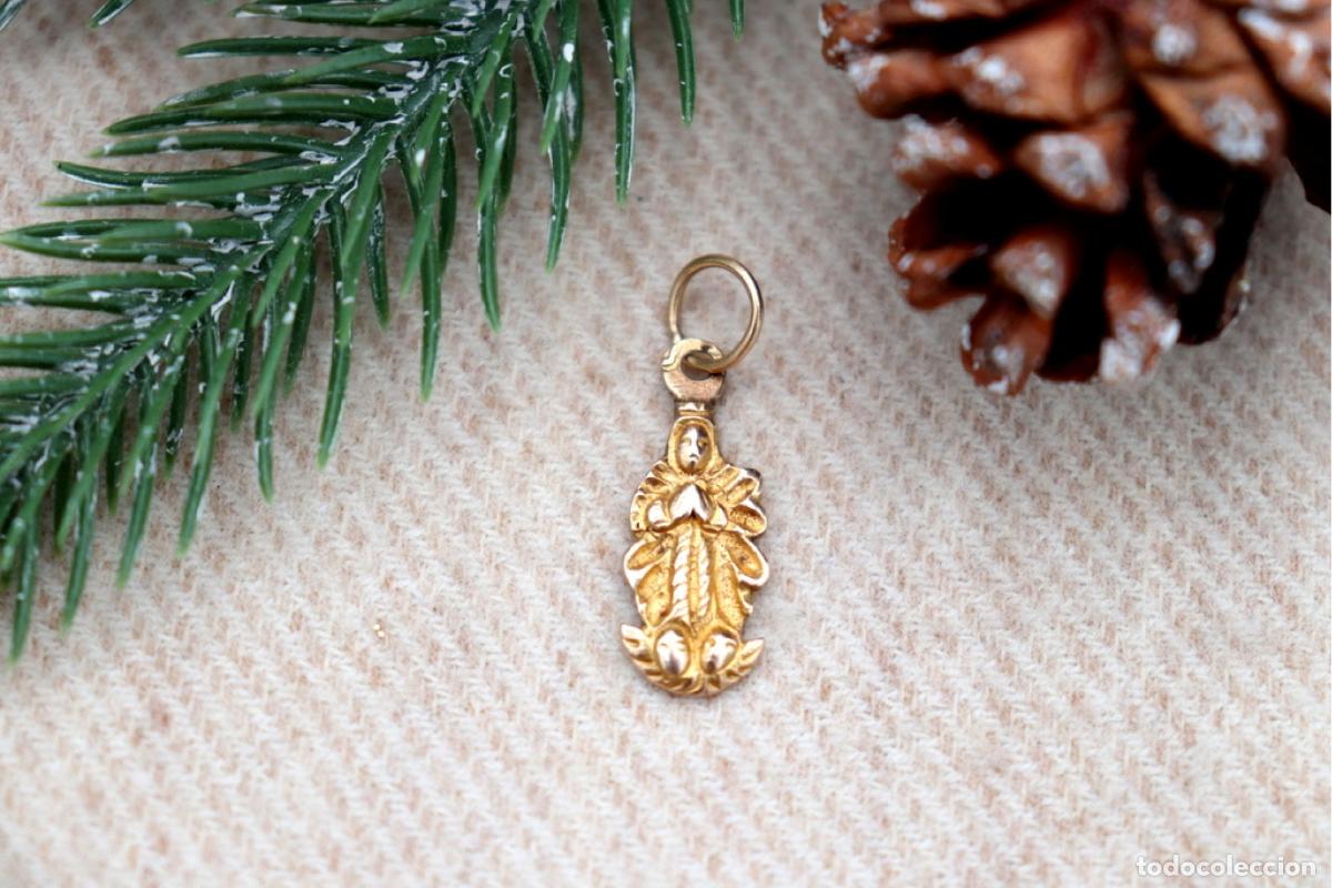 Jewelry: Colgante de Oro 19,2K - Nuestra Se&ntilde;ora de la Inmaculada Concepci&oacute;n
