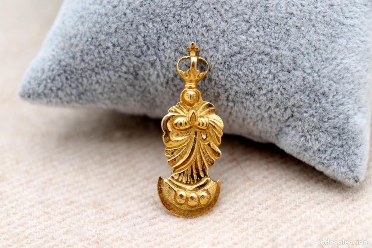 Joaillerie: Colgante de Oro 19,2K - Nuestra Se&ntilde;ora de la Inmaculada Concepci&oacute;n