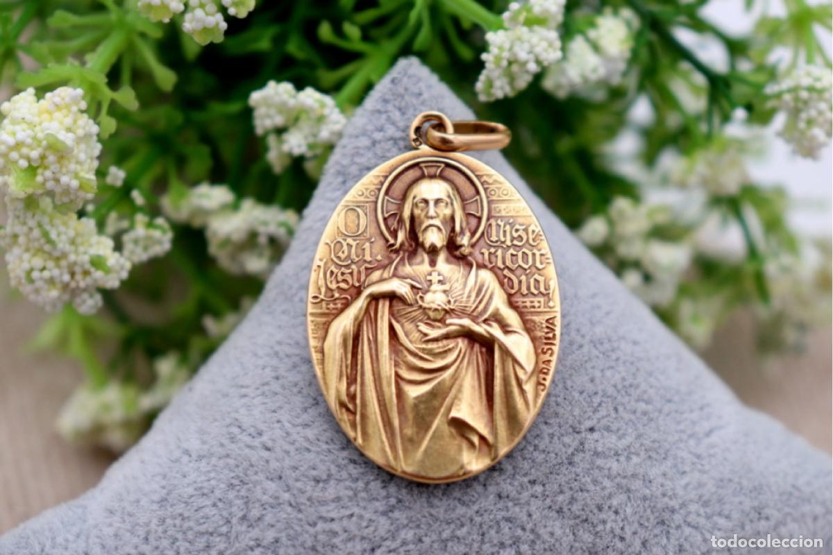 Jewelry: Colgante de Oro 19.2K - Sagrado Coraz&oacute;n de Jes&uacute;s