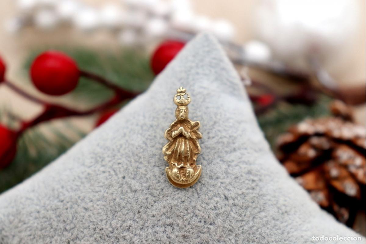 Jewelry: Colgante de Oro 19,2K - Nuestra Se&ntilde;ora de la Inmaculada Concepci&oacute;n