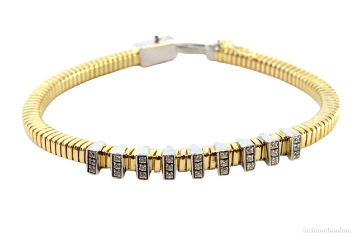 Joyeria: Pulsera de oro bicolor de 19,2 quilates - Foto 1
