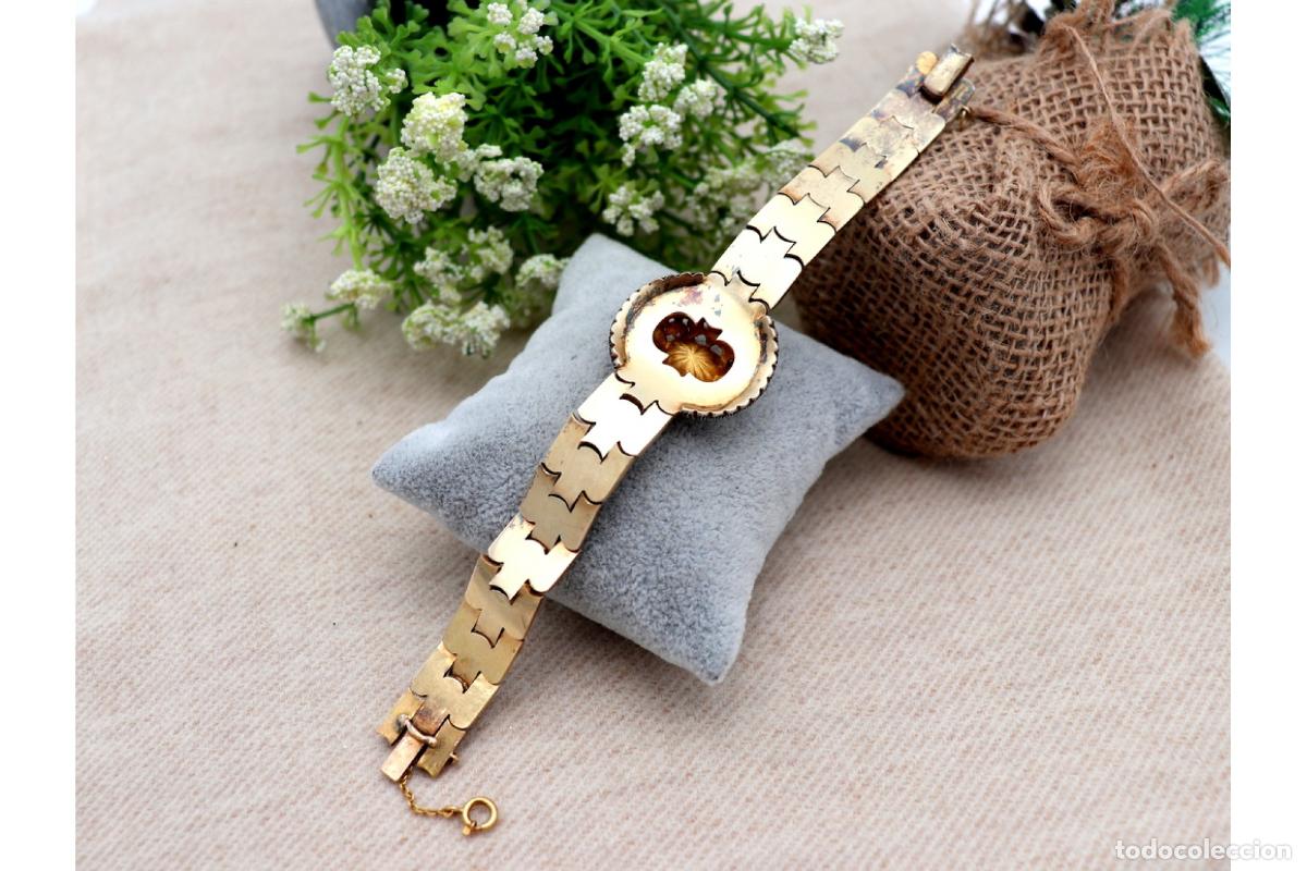 Joyeria: Pulsera de oro blanco de 19,2K con diamantes. - Foto 4