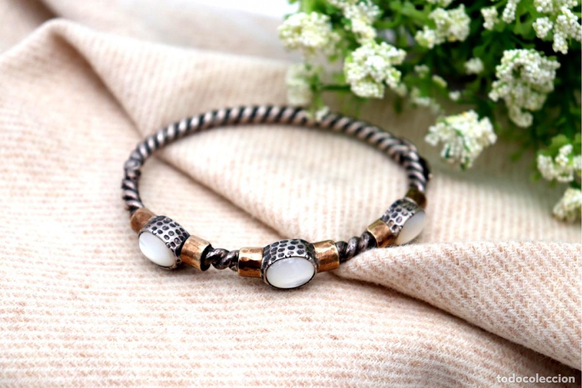 Joyeria: Pulsera de oro y plata - Foto 2