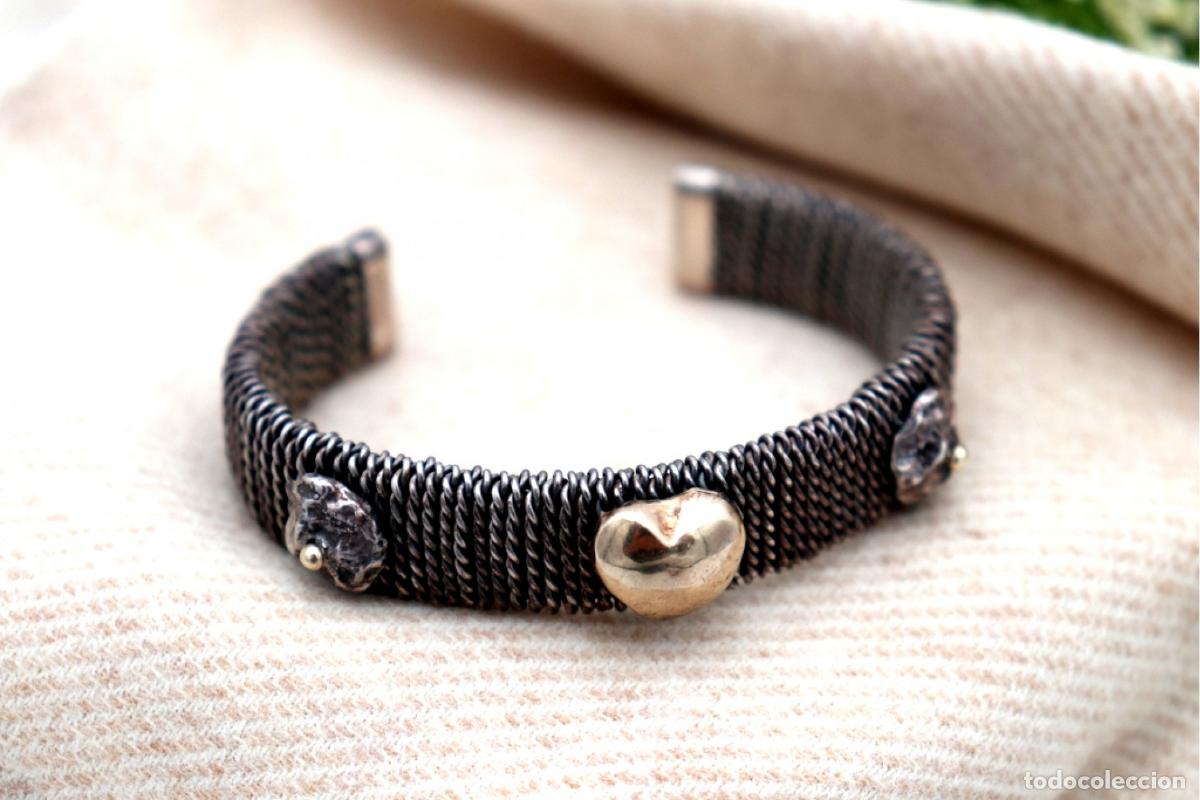 Joyeria: Pulsera de oro y plata - Coraz&oacute;n - Foto 4