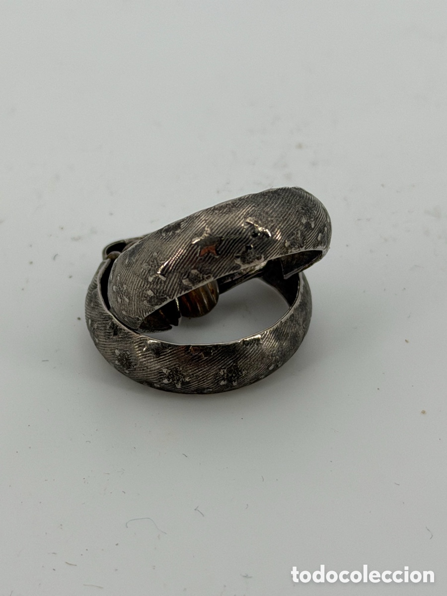 Joyeria: Pendientes Vintage Plateados - Foto 4