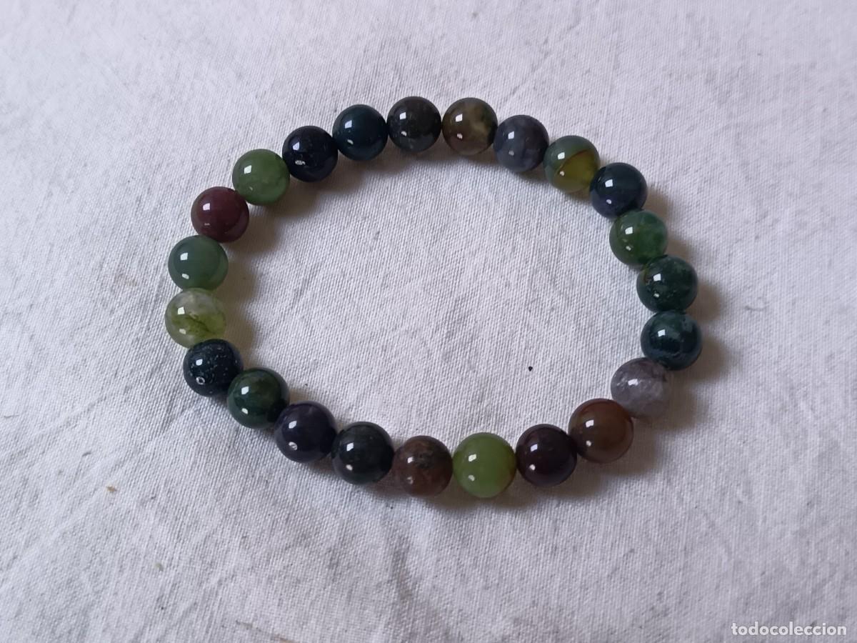 Joalharia: Pulsera de gemas pulidas, Jade