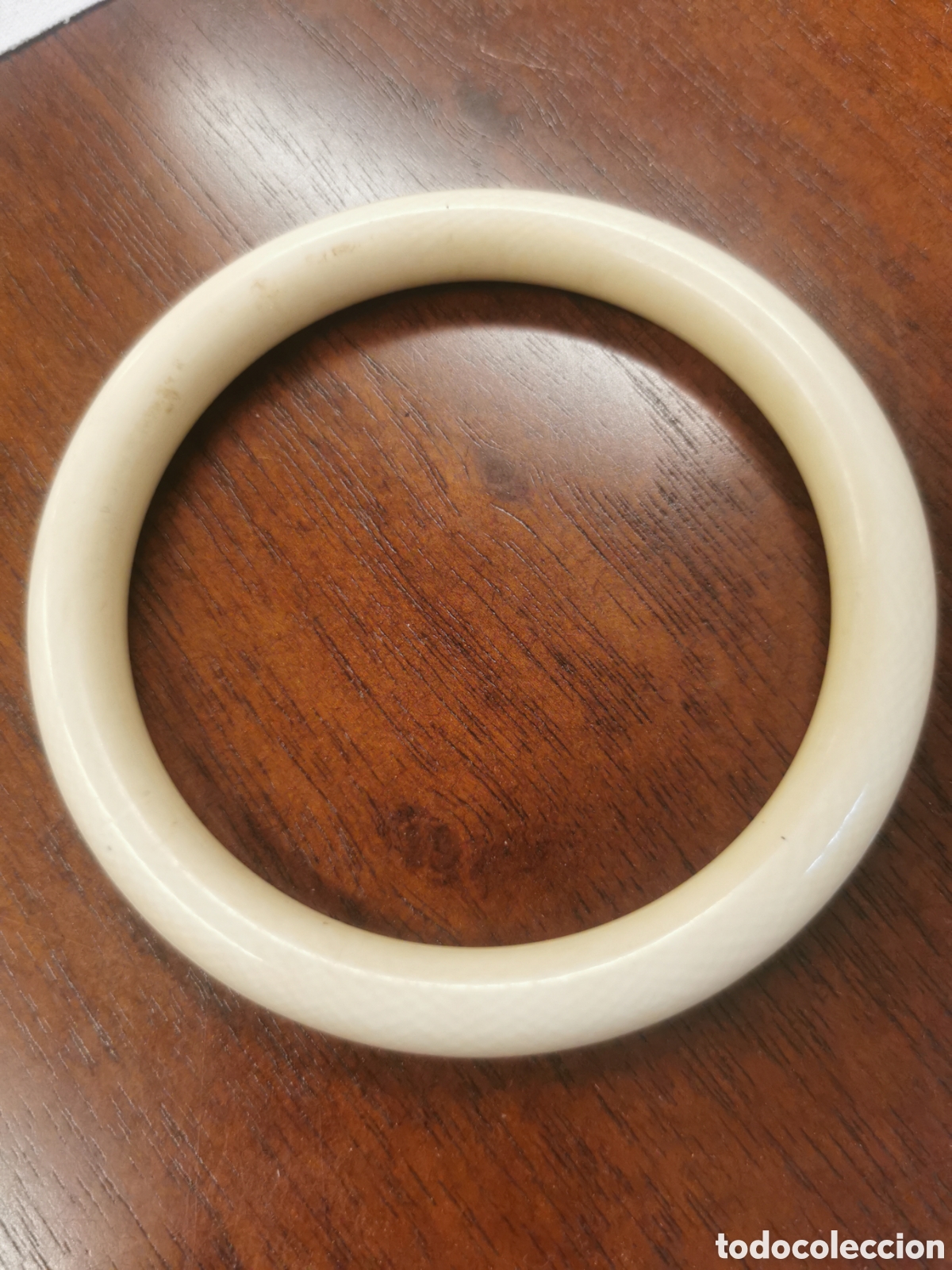 Joyeria: Esclava de marfil diametro 7cm