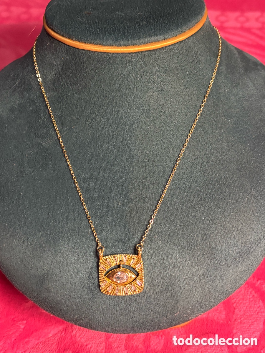 Joyeria: Cadena con colgante dorado - Foto 1
