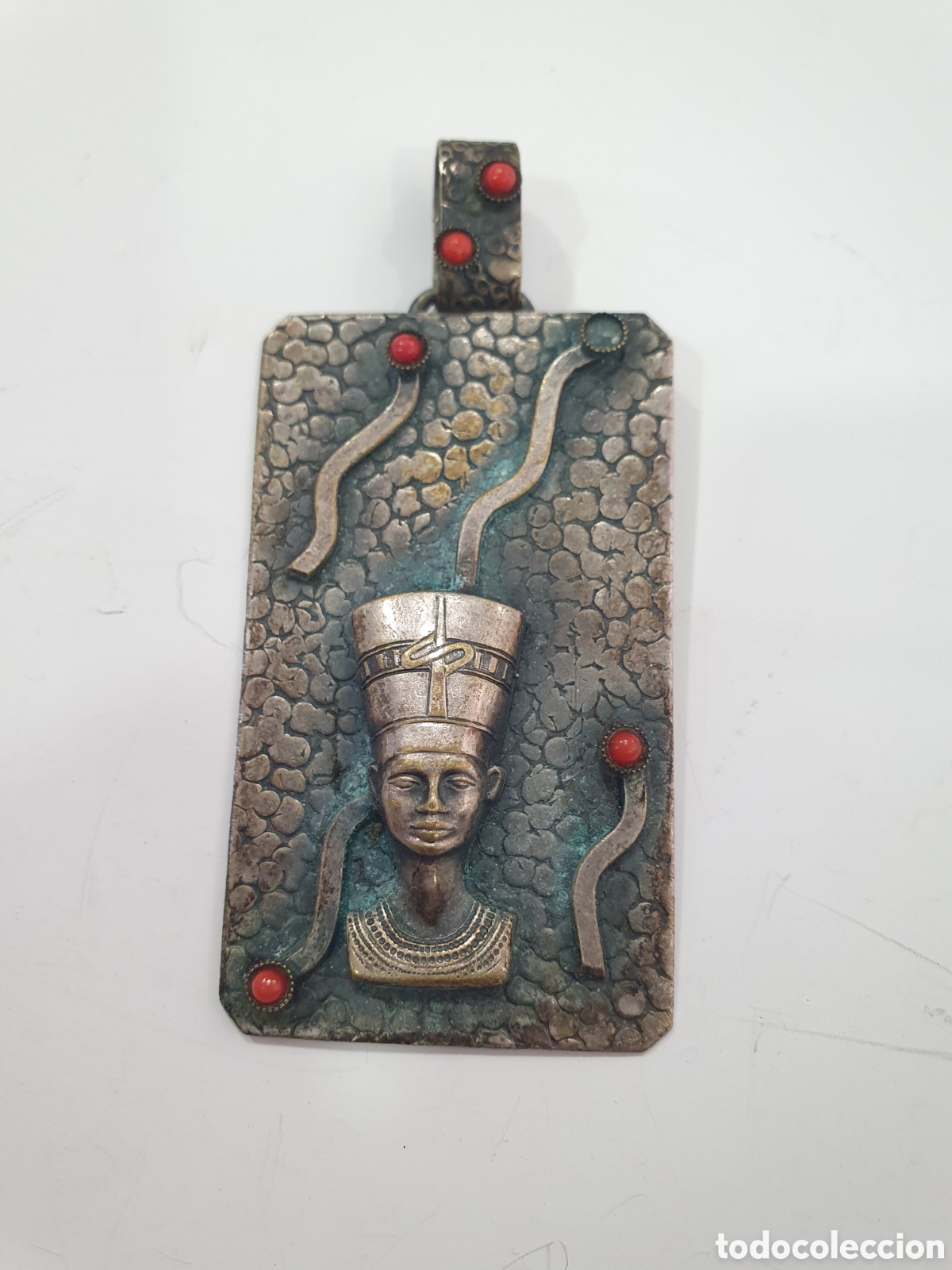 Joyeria: Colgante egipcio de metal. (L66)