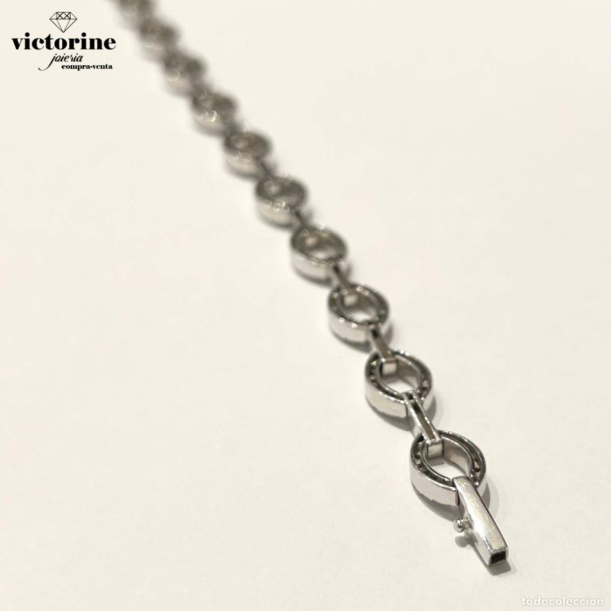 Joyeria: Pulsera de diamantes y oro blanco 18k - Foto 5