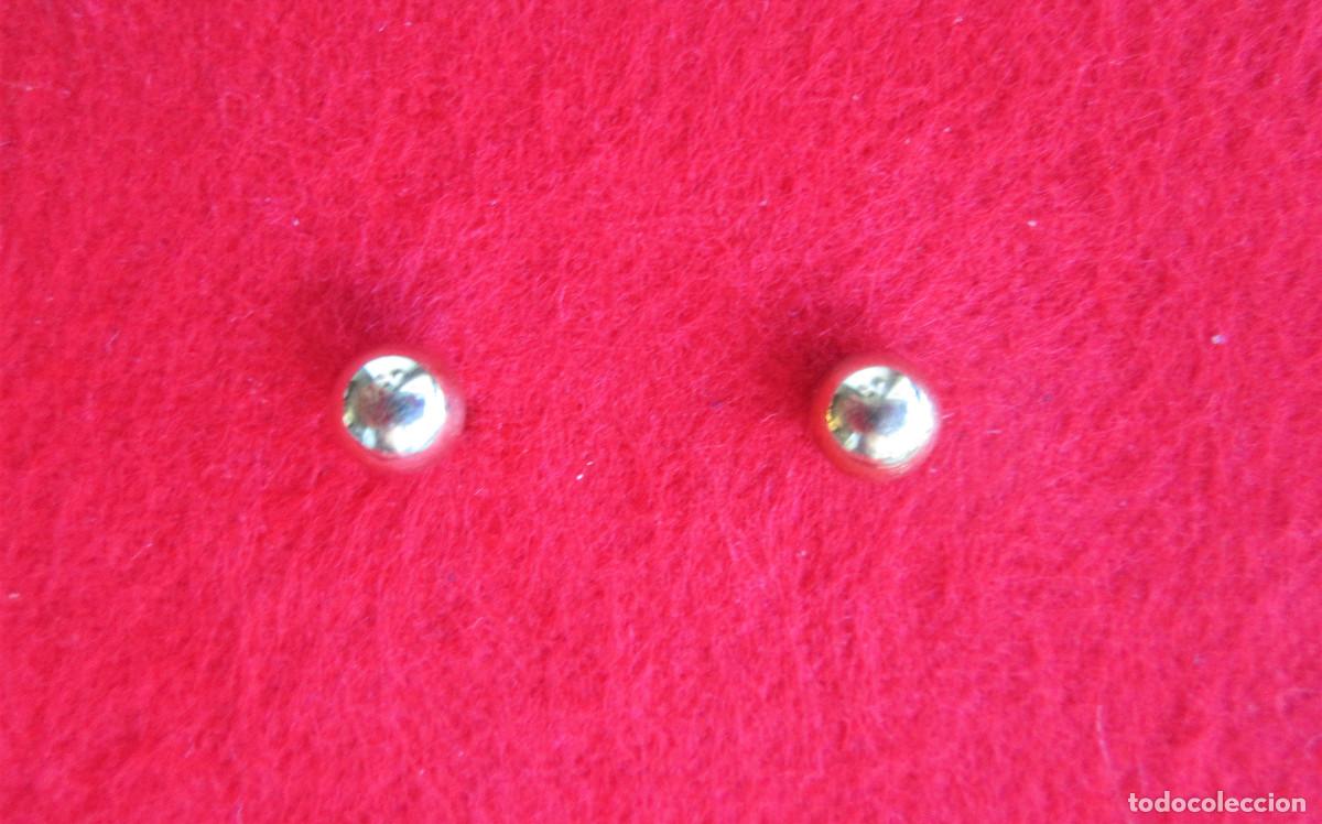 Joyeria: PENDIENTES DE ORO DE 18 KLTS. BOLAS - SIN ESTRENAR - Foto 2