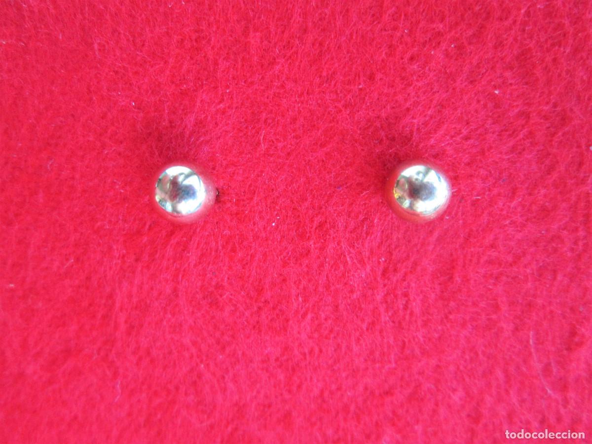 Joyeria: PENDIENTES DE ORO DE 18 KLTS. BOLAS - SIN ESTRENAR - Foto 4