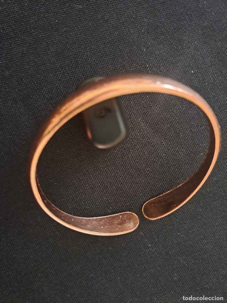 Joyeria: Pulsera de cobre tipo corona diadema nueva