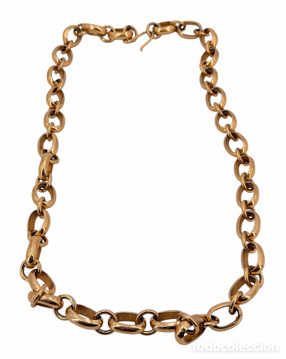 Joyeria: Cadena de Eslabones Dorados