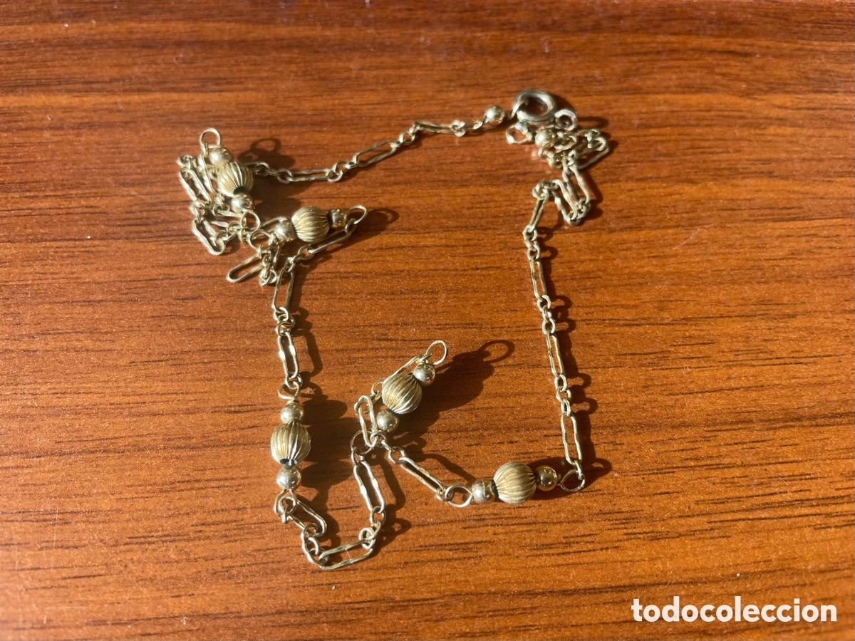 Joyeria: collar chapado vintage 14kGT - Foto 2