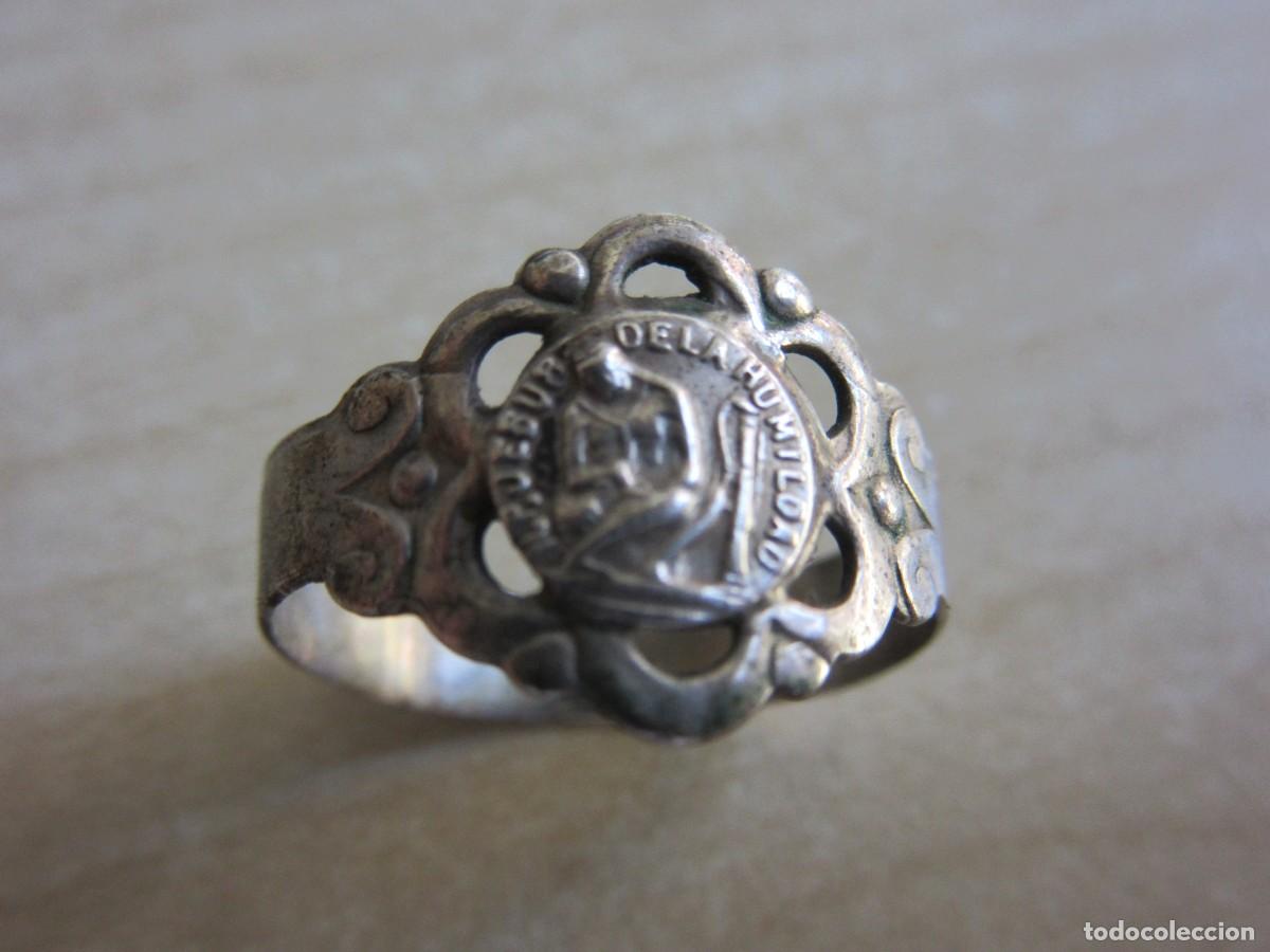 Schmuck: Bonito anillo de Nuestro Padre Jes&uacute;s de la Humildad Di&aacute;metro interior 1,6 cm
