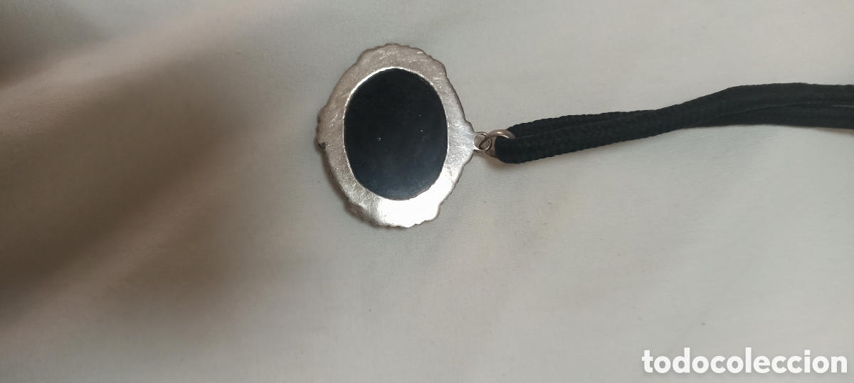 Joyeria: Collar de plata y onix antiguo - Foto 4