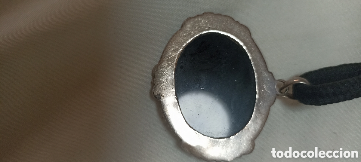 Joyeria: Collar de plata y onix antiguo - Foto 5