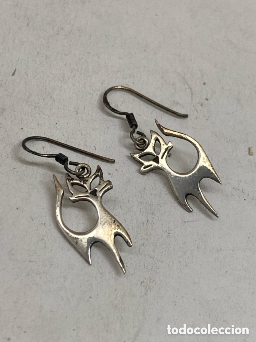 Joyeria: Pendientes de plata P468