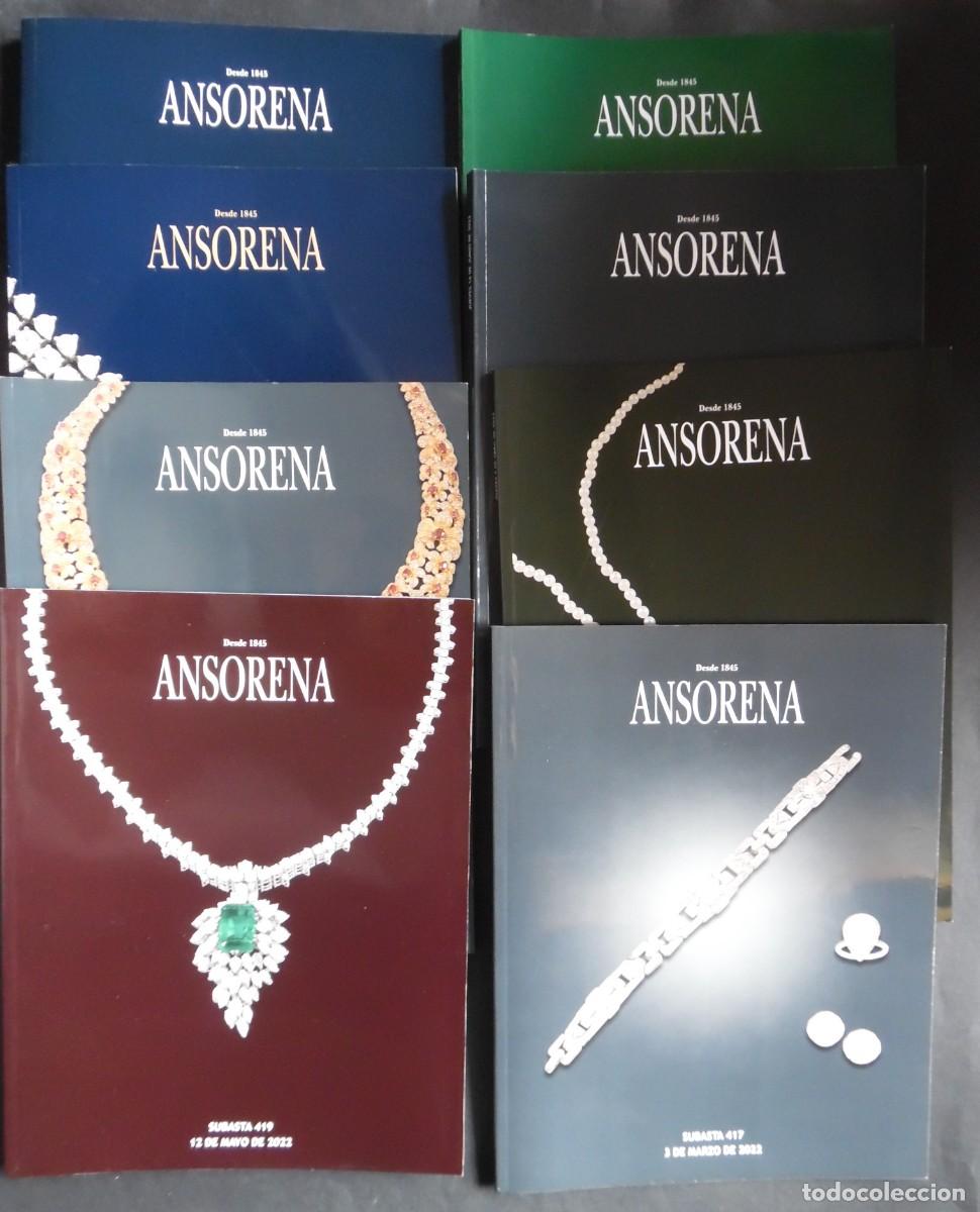 Joyeria: Joyas. 37 cat&aacute;logos fotogr&aacute;ficos de subastas de joyas de Fernando Dur&aacute;n y Ansorena 2019 - 2025