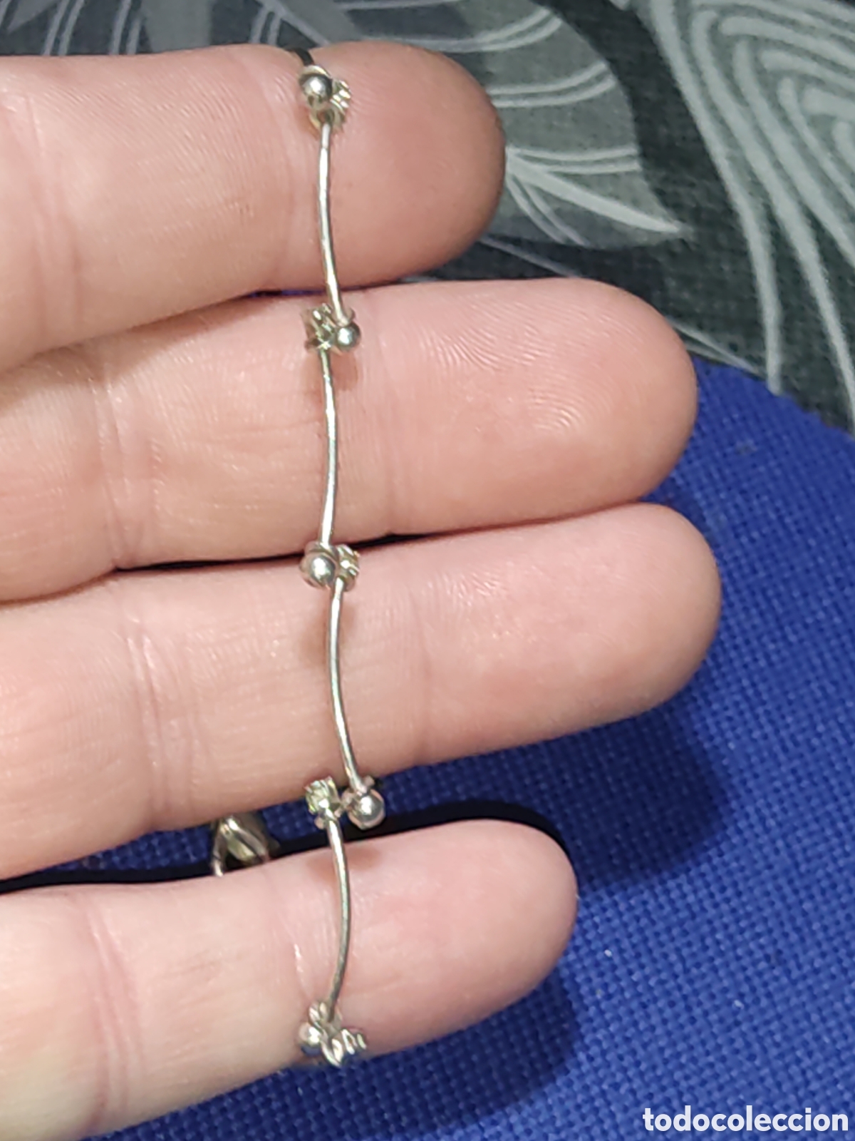 Joyeria: Fina pulsera plateada.Vintage. - Foto 3