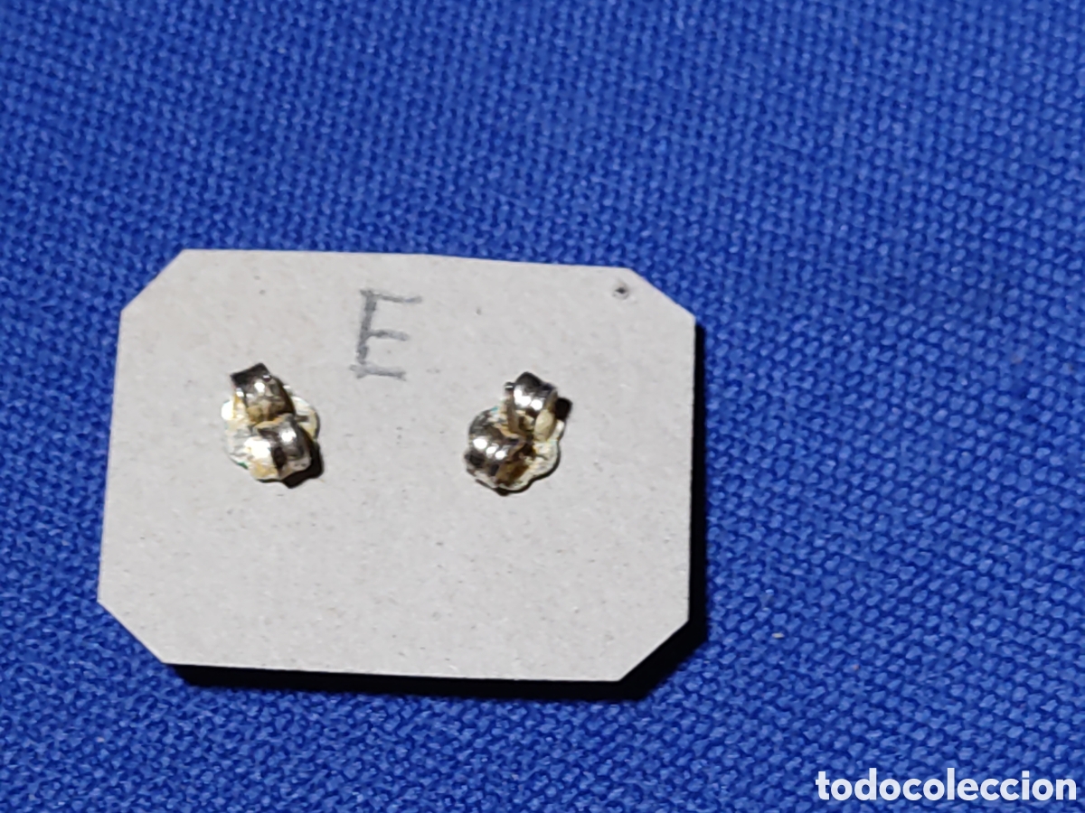 Joyeria: Pendientes plateados con osito.*E* - Foto 4