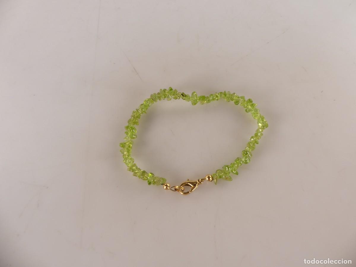 Joalharia: PRECIOSA PULSERA DE PIEDRAS CON CIERRE METALICO BONITO DISE&Ntilde;O