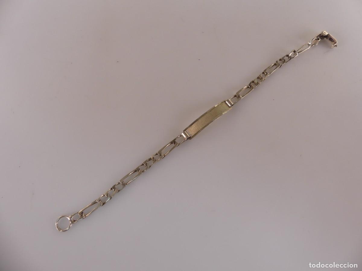 Joyeria: BONITA PULSERA DE PLATA ANTIGUA PESA 5,66 GRAMOS