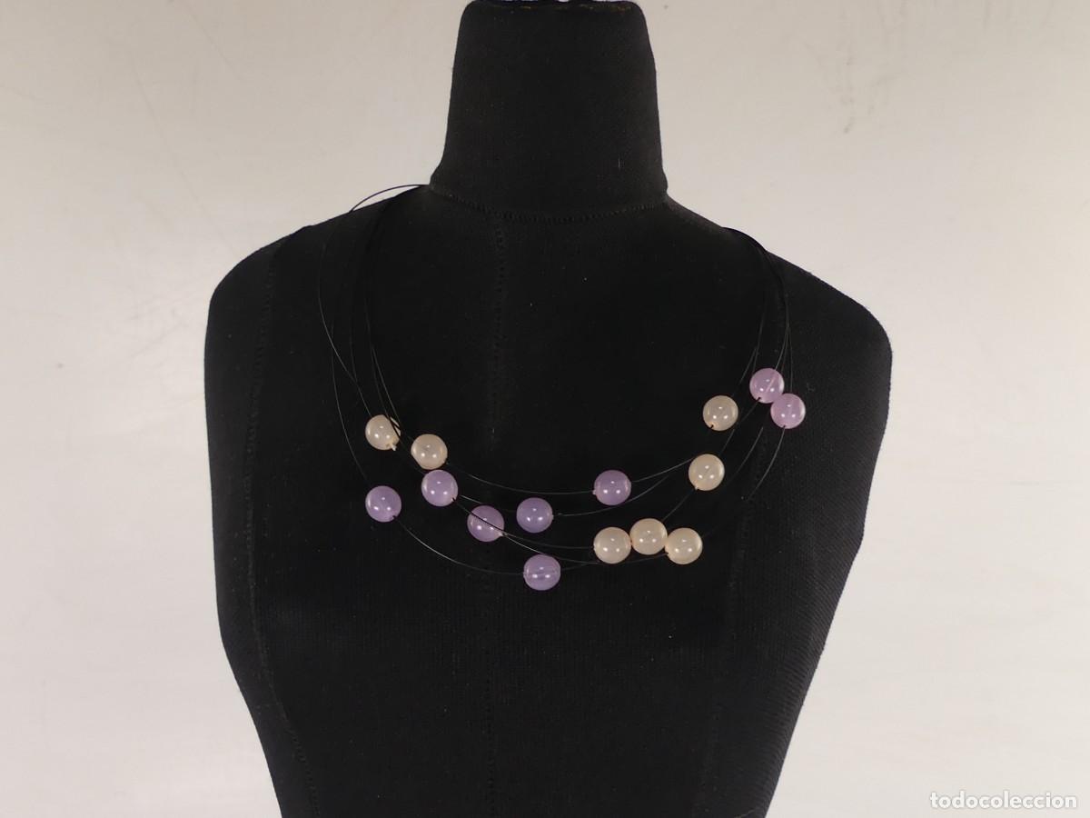 Joaillerie: PRECIOSO COLLAR BONITO DISE&Ntilde;O BOLAS DE PLASTICO