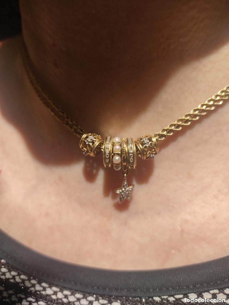 Schmuck: 6 charms, colgantes, entrepiezas, adornos de oro, brillantes naturales y perlas