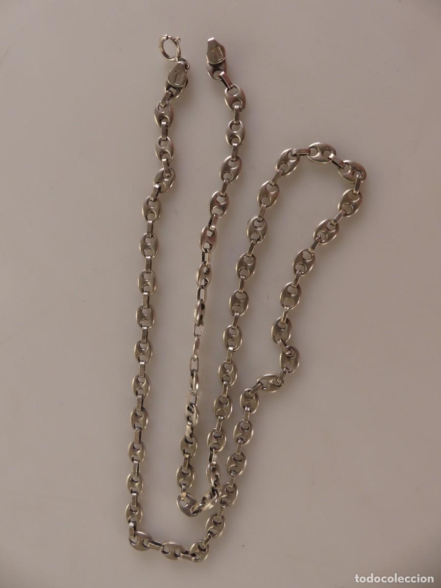 Joyeria: BONITA CADENA DE PLATA ANTIGUA PESA 7,43 GRAMOS