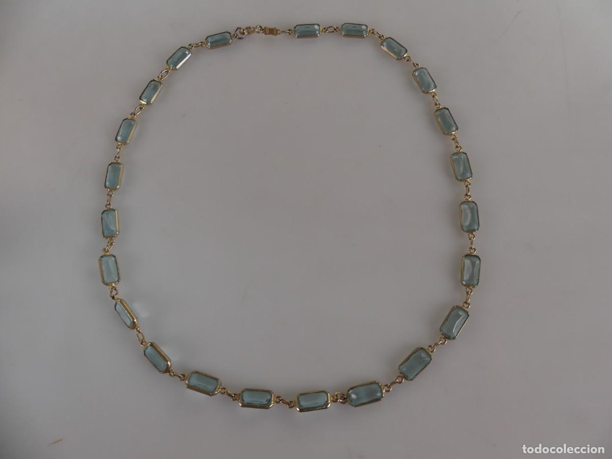 Joyeria: ELEGANTE COLLAR HECHO DE PLATA Y PIEDRAS PRECIOSO DISE&Ntilde;O
