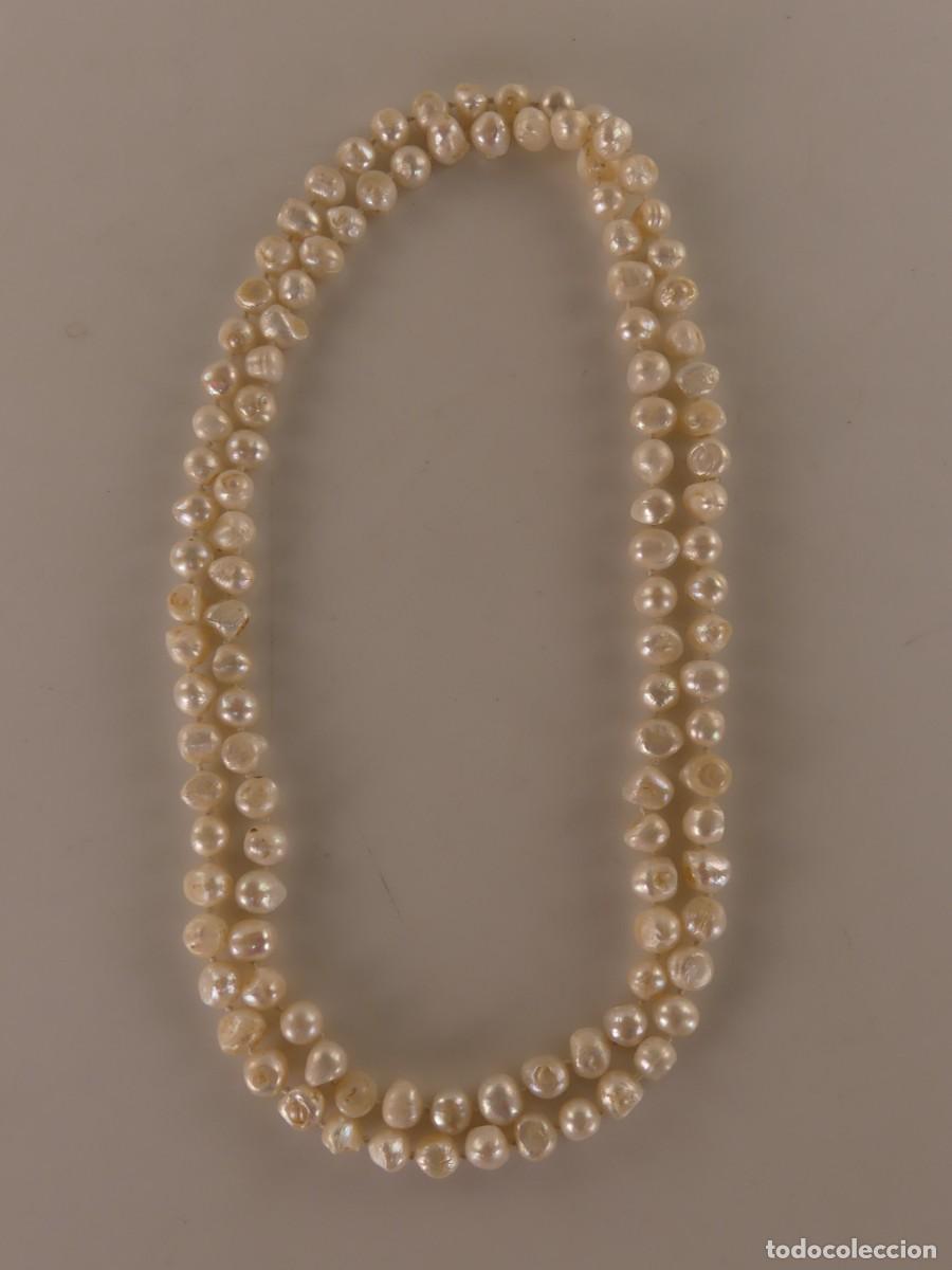 Joyeria: PRECIOSO COLLAR HECHO CON PERLAS NATURALES BONITO DISE&Ntilde;O