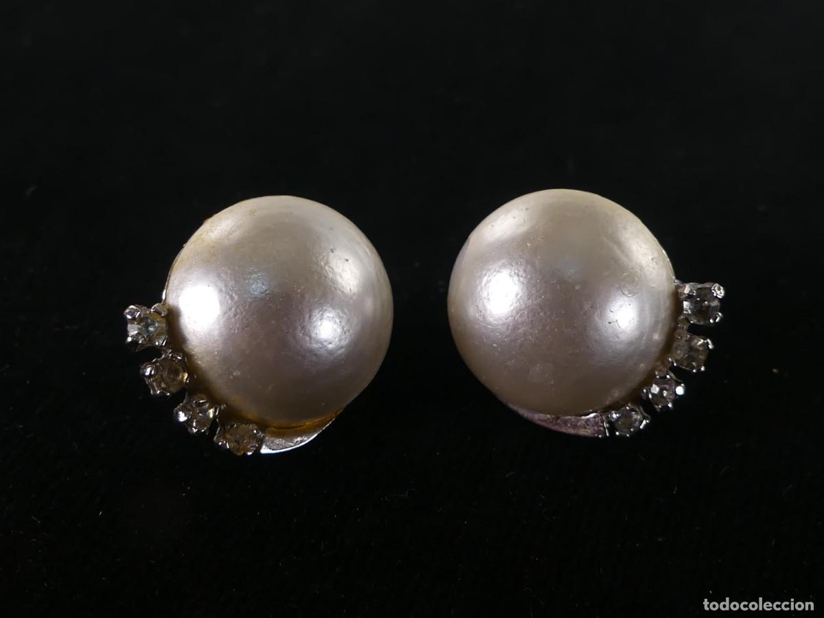 Joyeria: BONITOS PENDIENTES HECHAS CON PERLAS PRECIOSO DISE&Ntilde;O