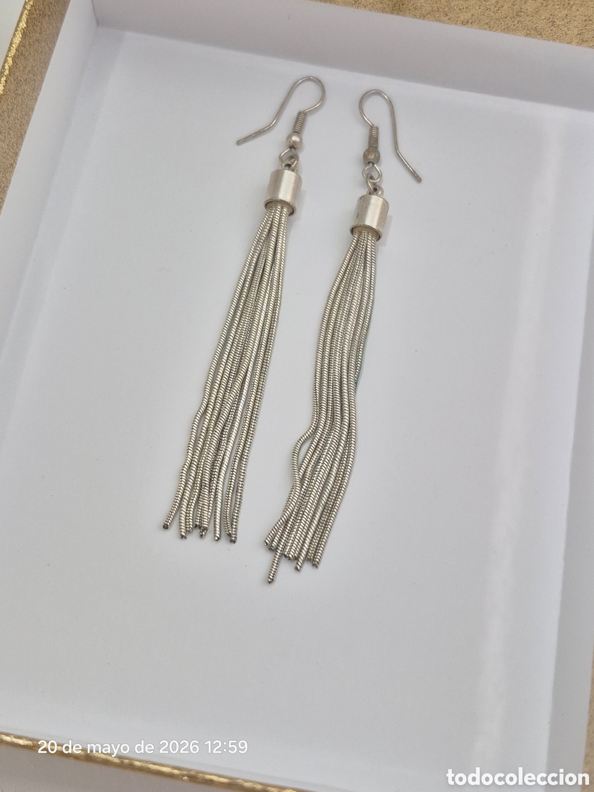 Joyeria: ESPECTACULARES PENDIENTES DE PLATA DE LEY. REF S1 C JOY ACTUAL PENDIENTES 180226
