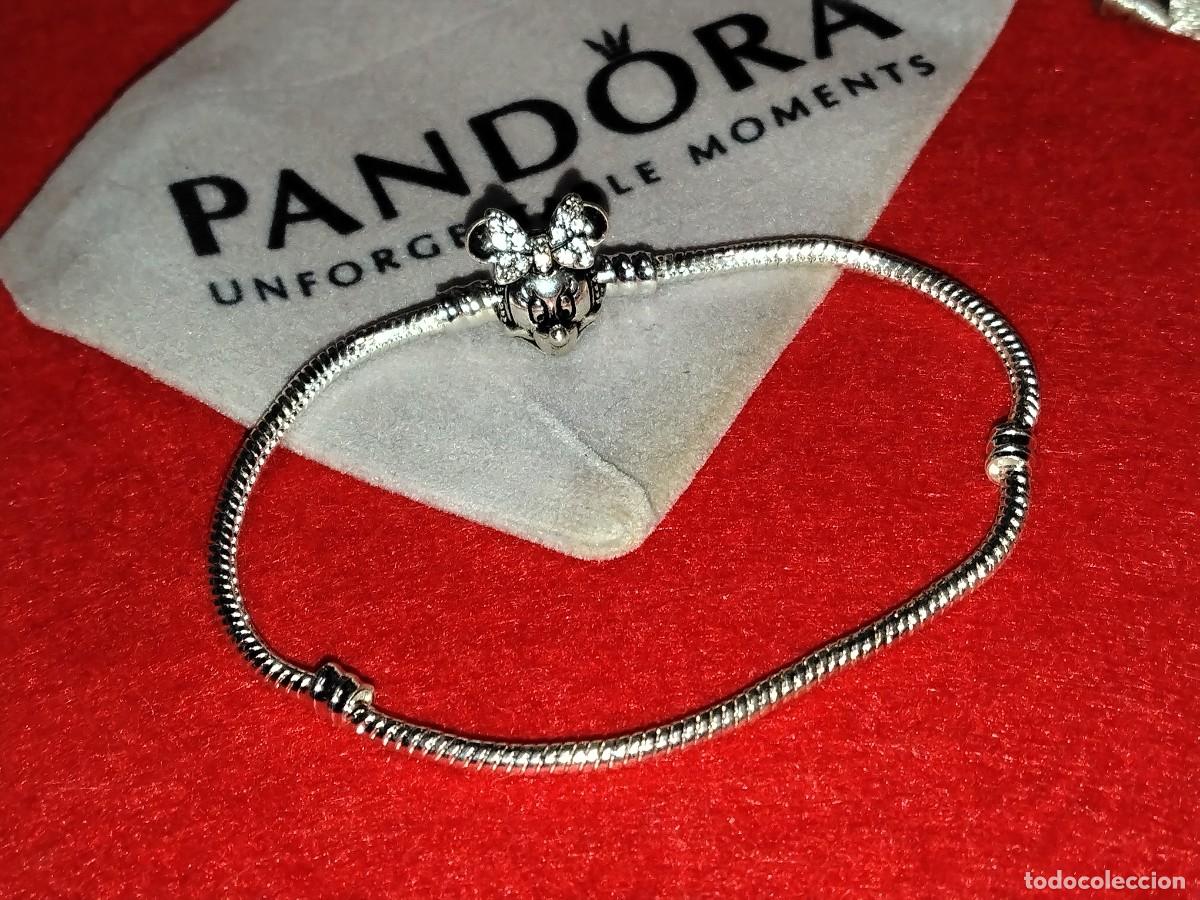 Joyeria: PULSERA PANDORA SACADA DE CAT&Aacute;LOGO DISNEY CHAPADA EN PLATA (20 cm)