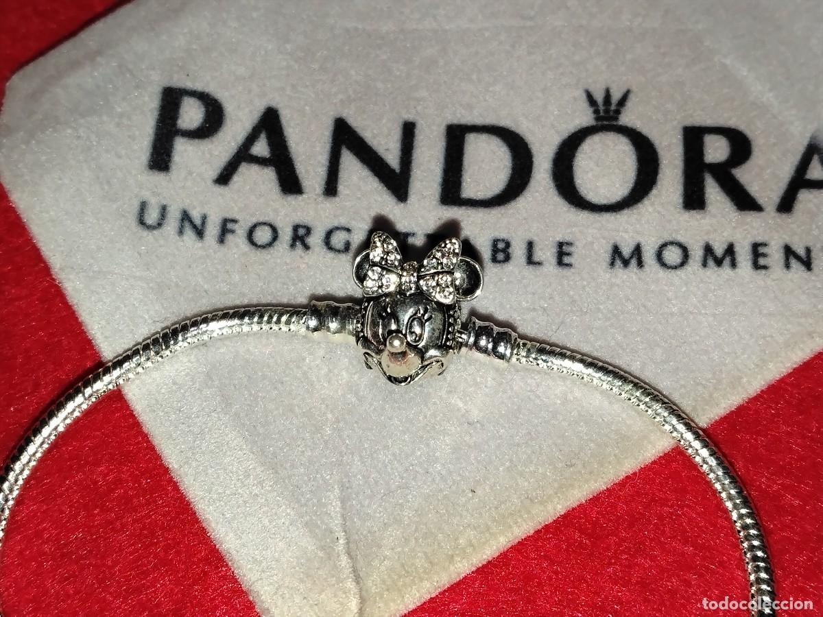 Joyeria: PULSERA PANDORA SACADA DE CAT&Aacute;LOGO DISNEY CHAPADA EN PLATA (23 cm)