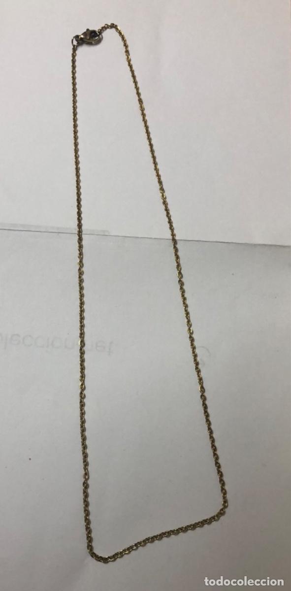 Joyeria: CADENA BA&Ntilde;ADA EN ORO , CIERRE DE SEGURIDAD - Foto 1