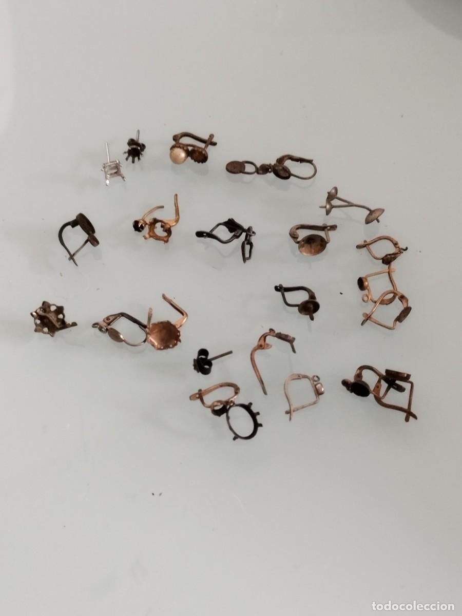 Joyeria: Lote de 22 antiguos pendientes a restaurar. Tal cual se ven en las fotos. Mirar bien las fotos.