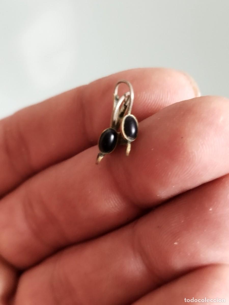 Joyeria: Antigua pareja, par de pendientes para restaurar.