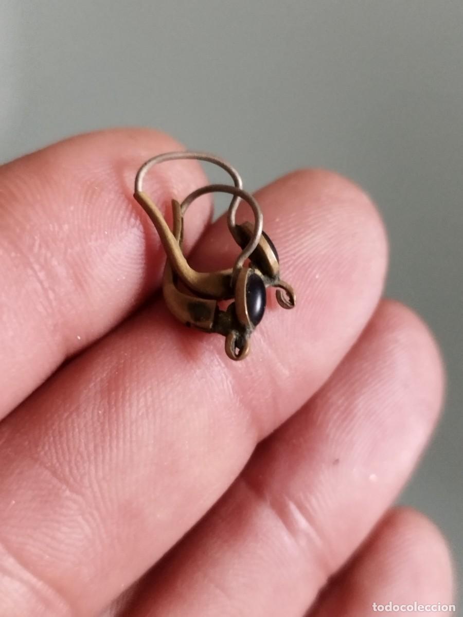 Joyeria: Antigua pareja, par de pendientes para restaurar. - Foto 2