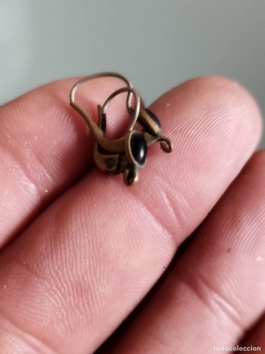 Joyeria: Antigua pareja, par de pendientes para restaurar. - Foto 3
