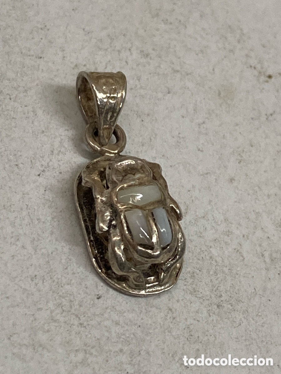 Joyeria: Colgante de plata n&aacute;car C590