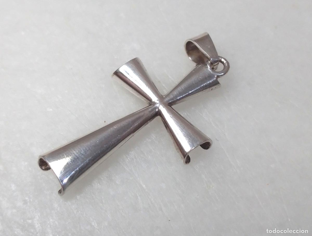 Joyeria: Cruz de plata de ley - Medida 4 cm. - Foto 2