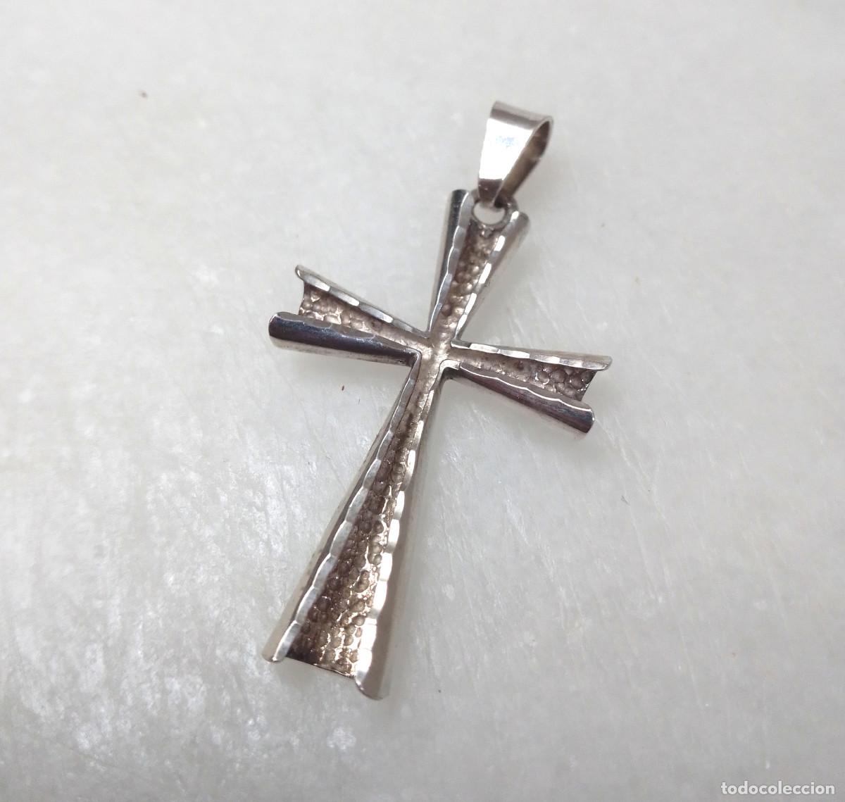 Joyeria: Cruz de plata de ley - Medida 4 cm. - Foto 3